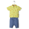 Бебешки комплект Bebetto Sea Buddies Зелен, 2 ч., 6-36м., K3913