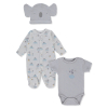 Бебешки комплект Bebetto Stars and koalas, 3 ч., 0-6м., Z1031