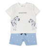 Бебешки комплект Bebetto Walking Zebras, Син, 2 ч., 3-24 м., K4720