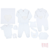 Бебешки комплект за изписване Cicim Baby Мече, сърце, 10 части, 0-3 м., U4741