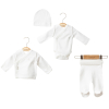 Бебешки комплект за изписване Ciсcim Baby Бял, 4 части, 0-1м., U4948