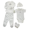 Бебешки комплект за изписване Ciсcim Baby Коала, екрю, 5 части, 0-3м., U4135