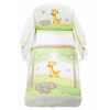 Бебешки спален комплект Italbaby GINA Pony, 4 части, с обиколник