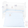Бебешки спален комплект Kikka Boo Dream Big с бродерия и обиколник, 2 части, 60 х 120 см.