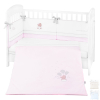 Бебешки спален комплект Kikka Boo Dream Big с бродерия и обиколник, 2 части, 70 х 140 см.