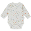 Бебешко боди Bebetto HAPPY GARDEN, Екрю, 0-3 м, T3403