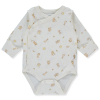 Бебешко боди Bebetto Organic Bee Hunters, Екрю, 0-3 м, T3615