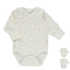 Бебешко боди Bebetto Pure Teddy 0-3 м, T3324