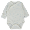 Бебешко боди Bebetto Stars and Elephants, Син, 0-3 м, T3696