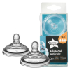 Биберони Tommee Tippee Advanced Anti-Colic Fast, 3 капки, бърз поток, 6 месеца+