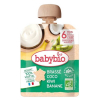 Био кокосов десерт Babybio Киви и банан 85гр 6м+ 
