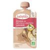 Био плодов мус Babybio Ябълка с лавандула 120гр 6м+