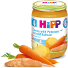БИО пюре Hipp Сьомга с ранни моркови и картофи 190гр.
