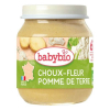 Био зеленчуково пюре Babybio карфиол и картофи, 6 м+ 130гр. 