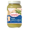 Био зеленчуково пюре Babybio Пащърнак, зелен фасул и ориз, 8 м+, 200гр 