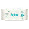 Биоразградими влажни кърпички Bebo - С 99% вода, 70 броя + 10 броя подарък