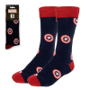Чорапи Cerda Marvel Captain America Shield размери 38-45