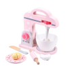 Дървен детски миксер Raya Toys с аксесоари, Розов