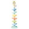Детска играчка забавна кула с топче DOLU Ball Tower, Пастел, 5207