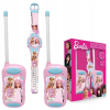 Детски комплект Kids Licensing Barbie, Дигитален часовник и уоки токи