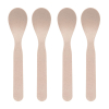 Детски комплект лъжици за хранене Lassig Powder Pink, 4 броя