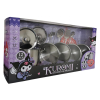 Детски комплект метални съдове за готвене Raya Toys Hello Kitty Kurami Kitchen Supplies, 12 ч.