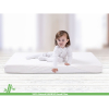Чаршаф с ластик Baby Matex Bamboo 60x120 cm 0351-01, Бял