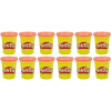 Комплект моделини Hasbro Play-Doh, червен цвят, 12 бр.