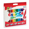 Флумастери CARIOCA Jumbo, 40 цвята