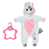 Бебешки гащеризон за кукла бебе Анабел Zapf Creation Baby Born Еднорог, 43 см. 