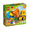 Конструктор LEGO DUPLO Town Камион и ескаватор с вериги 10812