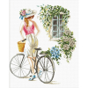 Гоблен за шиене LadyBird Bicycle Girl