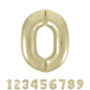 Фолиев балон за рожден ден Unique Gold