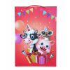 Хартиена торбичка за подарък Raya Toys Животни, 72 см.