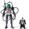 Игрален комплект Spin Master DC Comics Metal Force Batman срещу Brainiac 