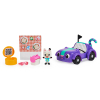 Игрален комплект Spin Master Gabby's Dollhouse Carlita и Pandy Paws, Фигурка, кола и аксесоари