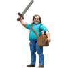 Фигурка Mattel Minecraft Movie с аксесоари 10 см, JFR44