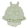 Бебешка рокля Bebetto ETHNIC DAISY, Зелен, 2 ч., 6-36 м., K4385