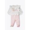 Бебешки комплект Bebetto HAPPY BUNNY, 2ч., 1-9 м., K5498