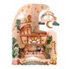 Картичка Santoro New Baby Swing Card, 3D 