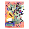 Картичка Santoro Music Swing Card, 3D