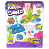Кинетичен пясък Spin Master Kinetic Sand Squish N' Create, с аксесоари