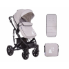 Бебешка количка Kikka Boo 2 в 1 Beloved Light Grey