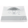 Комплект бебешки чаршафи Italbaby PELUCHE GREY, 3 части