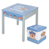 Комплект маса и табуретка Roba Paw Patrol сини, 450731PW3