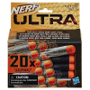 Комплект меки патрони Hasbro Nerf Ultra, 20 броя