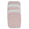 Комплект памучни кърпи Bebetto Organic Born With Love, 20х20 см, 6 бр., C1150