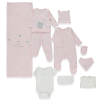 Комплект за изписване Bebetto Organic Sleepy Sheepy, 10ч., 0-3 м., Z1071