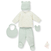 Комплект за изписване Bebetto Pure Teddy 5 ч., 0-3м. Z849