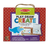 Комплект за рисуване с магнити Melissa&Doug Динозаври 41321